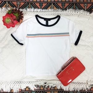 Forever 21 rainbow top